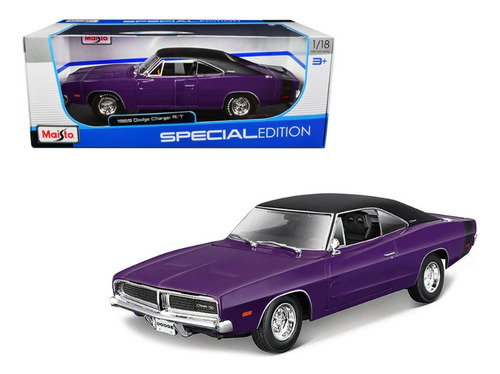 Carro Maisto 1969 Dodge Charger R/t