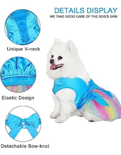 Vestido De Cachorro Topkins, Vestido De Tule De Seda Para