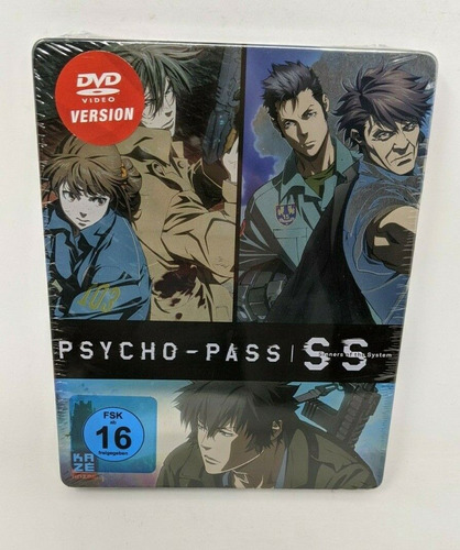 Psycho-pass Sinners Of The System (steelbook, Dvd, Germa Ccq
