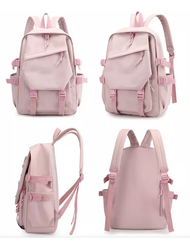 Js Mochila Escolar De Gran Capacidad Kuromi Melody
