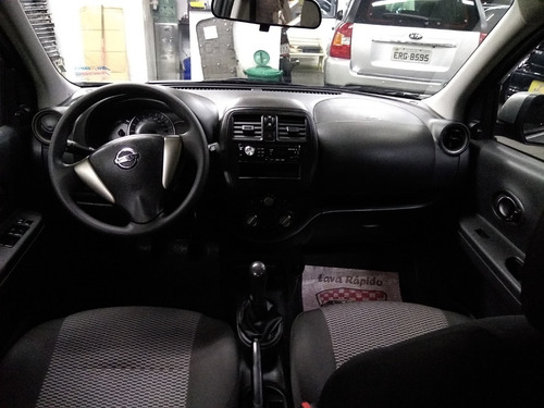 Imagem 9 de 15 de Nissan March S 1.0 12v 5p Completo 2019 Cinza