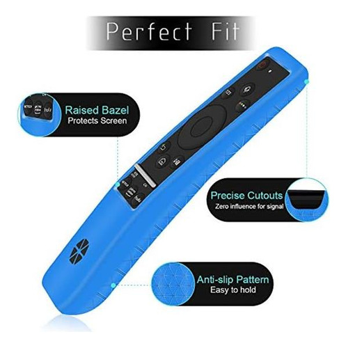 Samsung Smart Tv Remote Case Serie Bn59, Soporte De Silicona