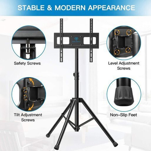 Soporte Tv Pedestal Telescópico 360 ° 32 A 55