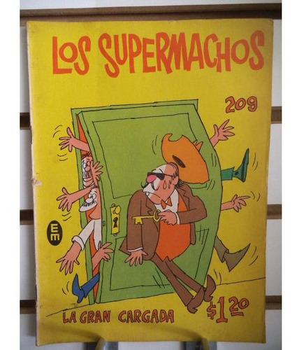 Comic Los Supermachos 209 Editorial Posada Vintage 