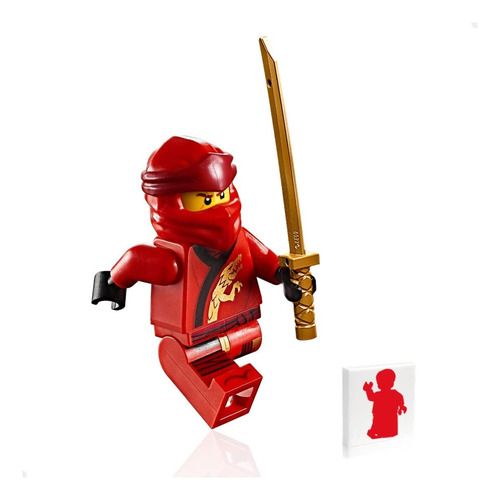 Lego Ninjago Legacy Minifigure - Kai (con Espada De Oro Kata