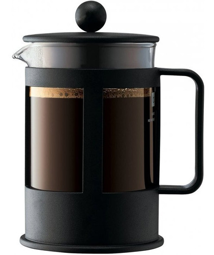 Cafetera Bodum Kenya 4 Pocillos Negra 500 Ml 1784-01 V