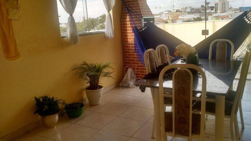 Cobertura Com 2 Dormitórios À Venda, 104 M² Por R$ 400.000,00 - Parque Das Nações - Santo André/sp - Co4785
