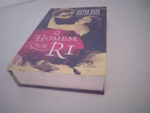 Livro O Homem Que Ri, De Victor Hugo. Editora Amarilys, Capa Dura, 2016 (Usado)
