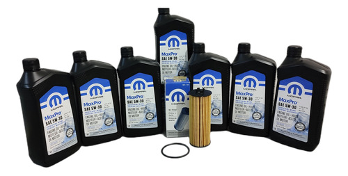 Kit Cambio De Aceite Motor 3.6 5w30 (gran Cherokee, Durango)