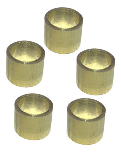 . 5 Piezas De Casquillos Para Taco De Billar, 9 Mm Brillante