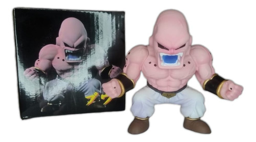 Figura Majin Boochibi Muscle Dragon Ball Z 12cm