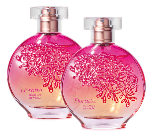 Floratta Romance De Verão Colônia 75ml (2 Itens)