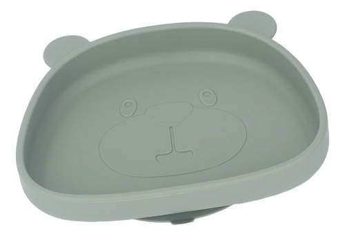 Plato De Alimentación De Silicona Para Niños Pequeños Con Ve