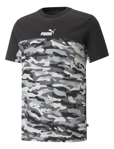 Remera Puma Ess Block Camo Tee Asfl70