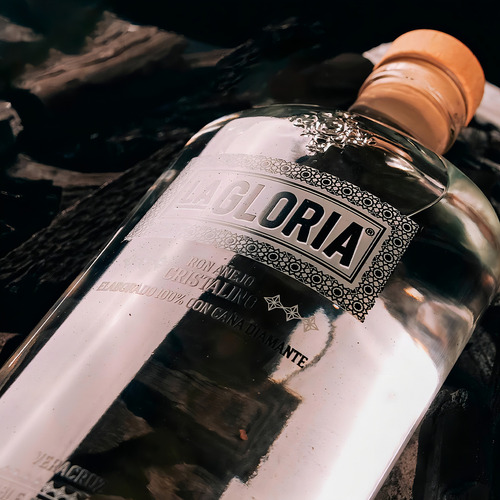 Ron La Gloria Añejo Cristalino, 12 Botellas de 750 Ml