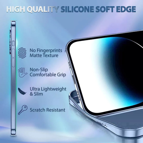 Funda Iphone 13 Pro Compatible Magsafe Protector Camara Azul Iphone 13 Pro