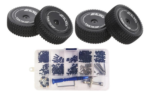 Tornillos Y Tuercas De Metal De Coche Rc A Escala 1/14 +