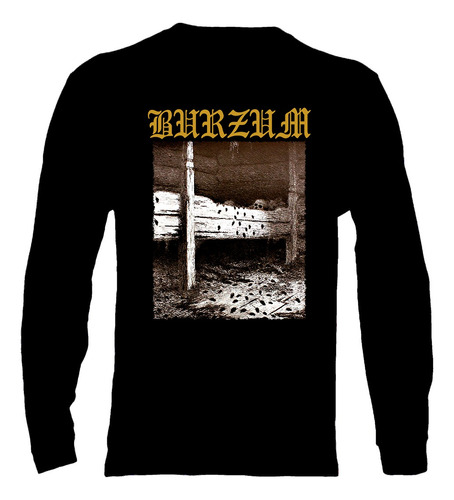 Polera Manga Larga Burzum - Ver 12 - Vale Gamess