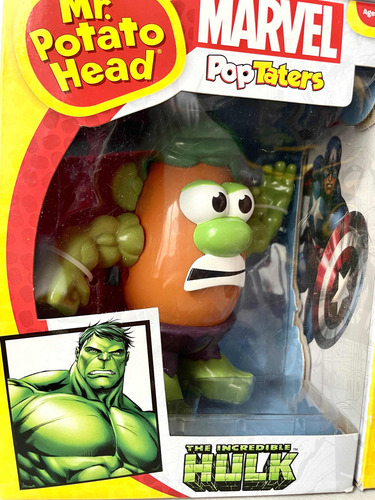Cara Papa Mr Potato - Hulk, Capitan America, Thor E Iron Man (Usado)