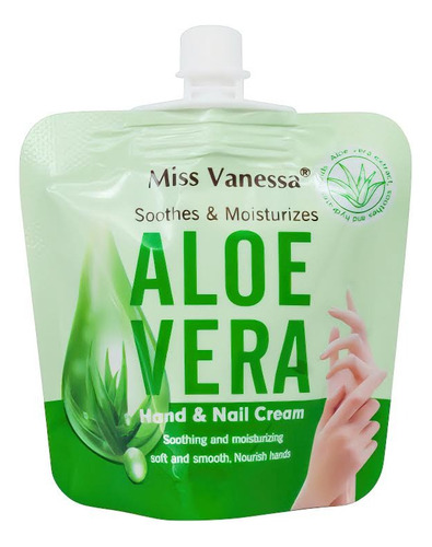 Crema Para Manos Hidratante Reparadora Aloe Vera 30g 24pzs