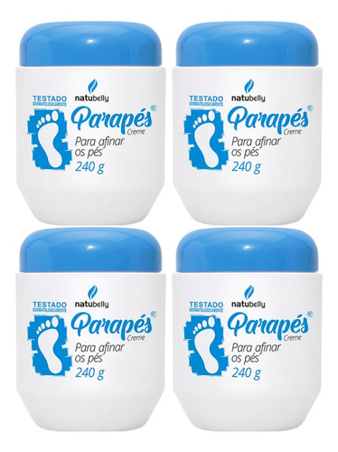 Kit Creme Hidratante Para Afinar E Tratar Os Pés