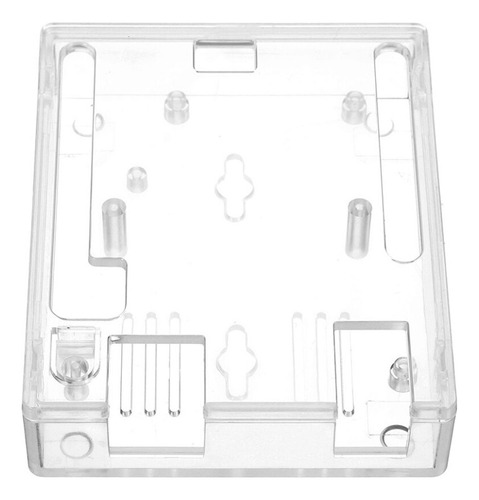 Pack 4 Carcasa Plástico Transparente Para Arduino Uno Leonar