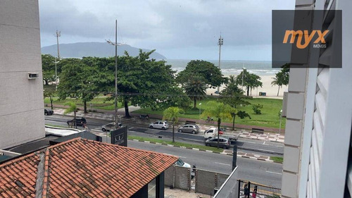 Apartamento Com 2 Dormitórios Para Alugar, 60 M² Por R$ 2.480,00/mês - Gonzaga - Santos/sp - Ap6161