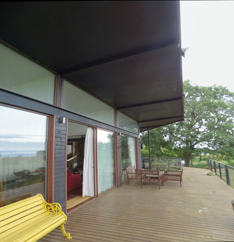 Cod-295 Arriendo Temporal Espectacular Casa Orilla De Lago