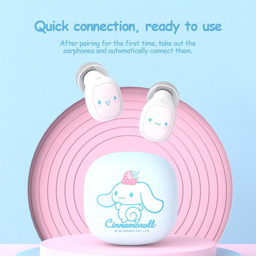 Sanrio Js-0100 Tws Auriculares Inalámbricos Bluetooth