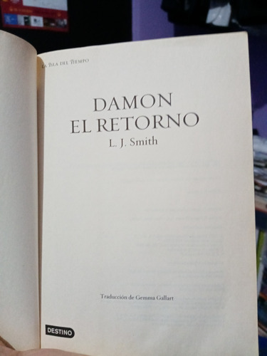 Crónicas Vampíricas V Damon, El Retorno /l.j. Smith (Usado)