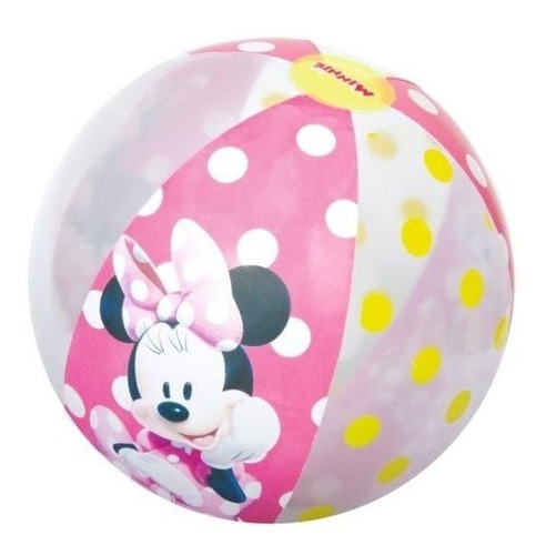 Minnie Pelota 51 Cm Inflable Vulcanita 1039 Caffaro