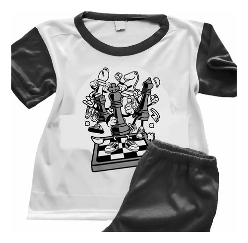 Pijamas Golf Divertida Infantil Estampada Personalizada 0389