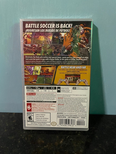 Imagen 2 de 2 de Juego De Mario Strikers Battle Para Nintendo Switch Nuevo!!