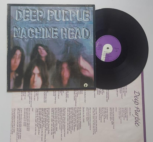 Deep Purple Machine Head Lp Vinilo Alema 72 Hh