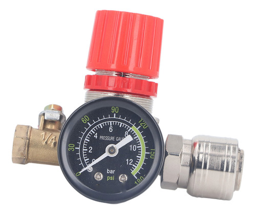 Kit De Compressor Regulador De Ar De 0180 Psi Válvula De 4