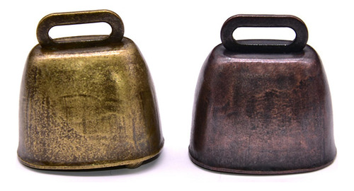 5 Campana De Pastoreo De Estilo Vintage De 3 Uds., Bronce