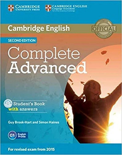 Libro: Complete Advanced Student´s Book St+cd+key+cd Class. 