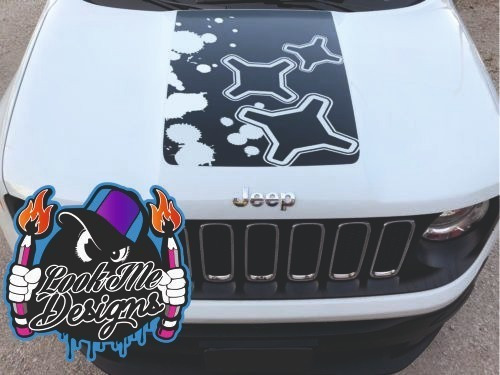 Calco Vinilo Jeep Renegade Capot 