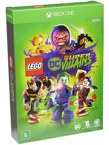 Jogo Lego Super Vilões Edição Com Boneco Xboxone