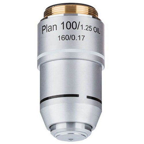 Objetiva Planacromática 100x Microscópio Biológico 20mm