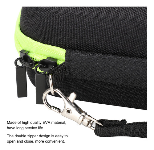 Bolsa De Afeitar Portátil De Viaje Con Cremallera Eléctrica