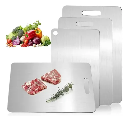 Tabla De Cortar Banna 3 Piezas Titanium Cutting Board Tablas Para...