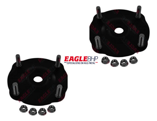 2 Base Amortiguador Delanteras Tundra 2007 2009 Kit Flex