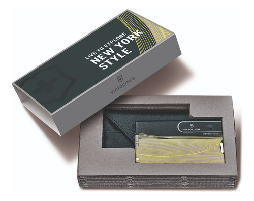 Victorinox Swiss Card Classic New York Style, Gris