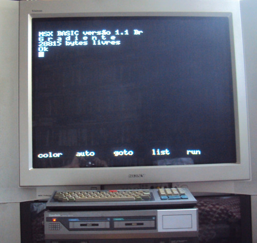 Msx Expert Gradiente - Funcionando
