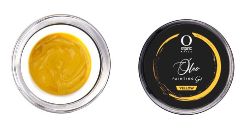 Oleo Gel Decorativo Para Uñas Organic Nails 5g. Amarillo