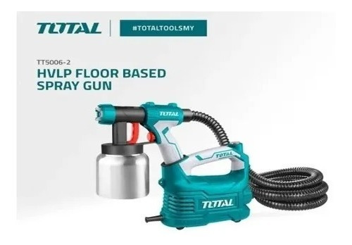 Equipo Para Pintar Hvlp Total 550w 800ml Pulverizador 