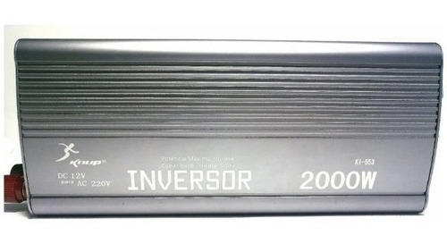 Inversor de tensão 12v Modified Wave 2000 Watts/Souless