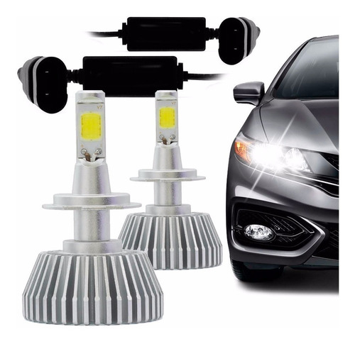 Kit Xenon Super Led H7 12v 30w 6200k - Multilaser Au826