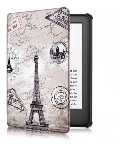 Case Kindle 10ª Geração Com Auto Sleep - Paris